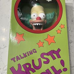 KRUSTY THE CLOWN- Talking doll