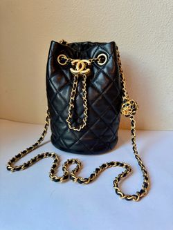 Chanel Pearl Crush Bucket Bag