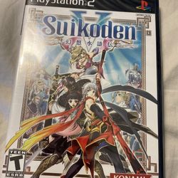 Suikoden V 5 (PlayStation 2, PS2 2006) FACTORY SEALED! - RARE! - EX