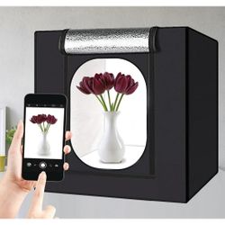 Bower BSP-MPSLB24 24" Portable Black Photo Studio Background Light Box