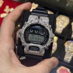 G Shock Iced Out / Diamonds Chrome Hearts Inspired