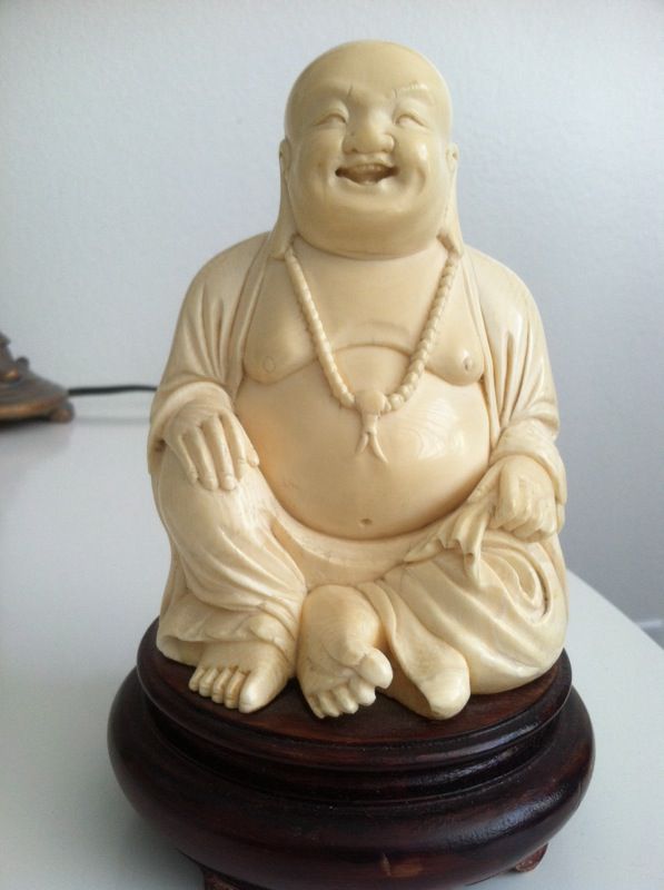 Beautiful Ivory Buddha