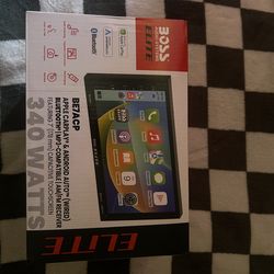 Boss Audio Apple car play system