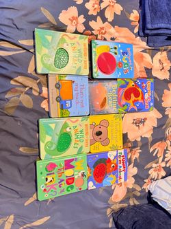 Touch and feel books for baby/toddler