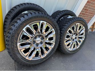 22” GM style wheels