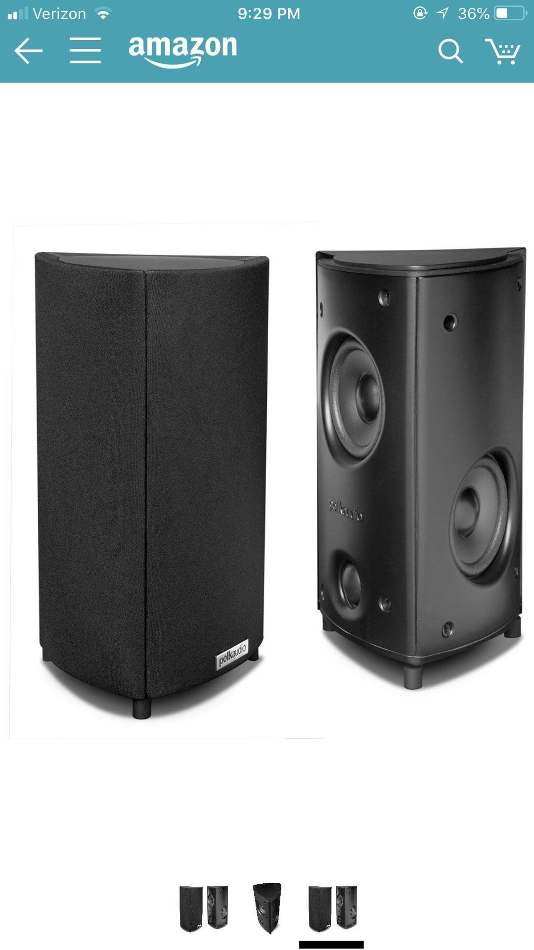 Polk Audio satellite speakers