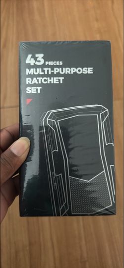 43-Piece Multi-Purpose Ratchet Set