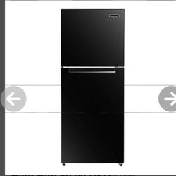 Small Refrigerator Magic Chef 10.1 Cu. Ft. Top Freezer Refrigerator