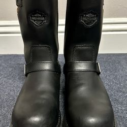 HARLEY-DAVIDSON MEN'S JASON STEEL TOE BOOTS