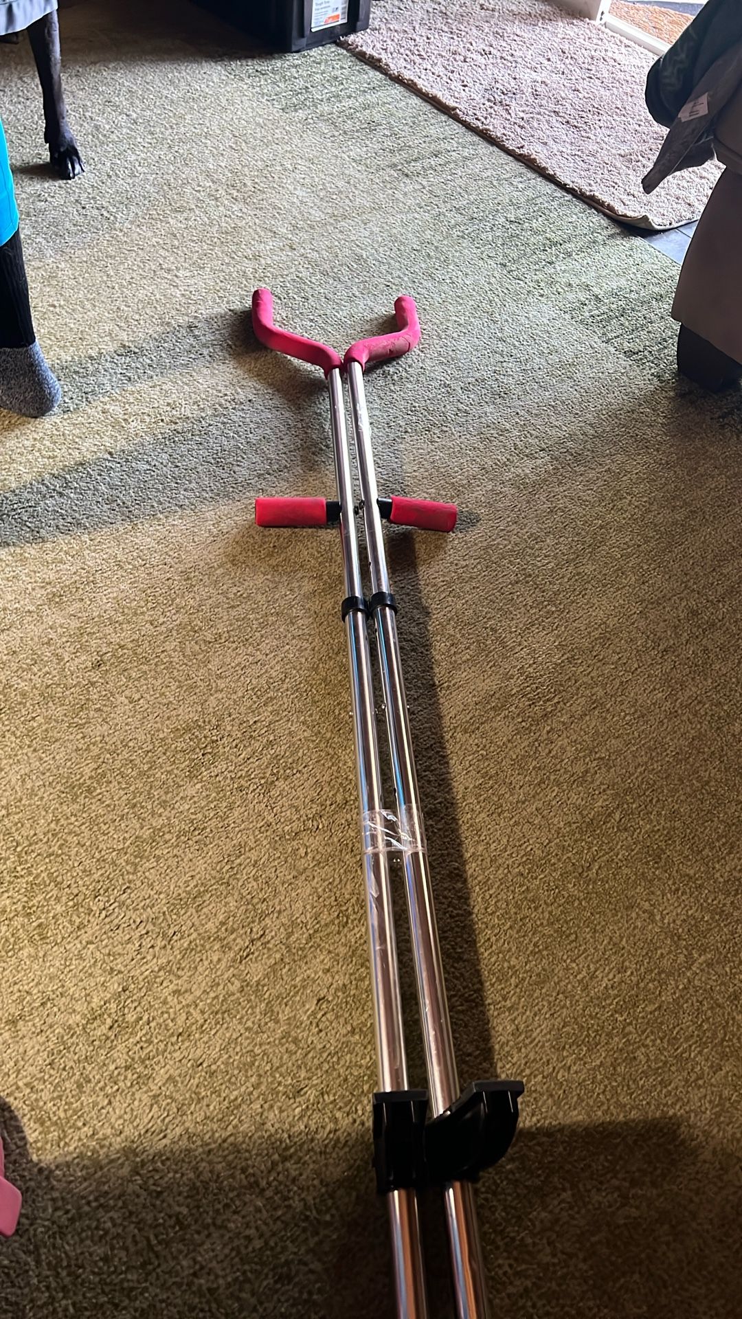 the original walk a roo stilts hours of fun for kids or adults. good condition
