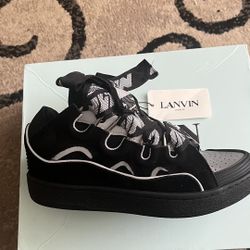 Lanvin Curb Black Reflective 