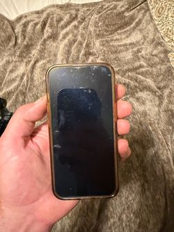 Apple iPhone  13 with Clear Case