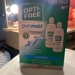 Opti free Contact Solution