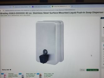 Soap Dispenser  (BRADLEY)