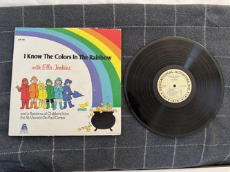 Ella Jenkins – I Know The Colors In The Rainbow 12" Vinyl LP + Booklet