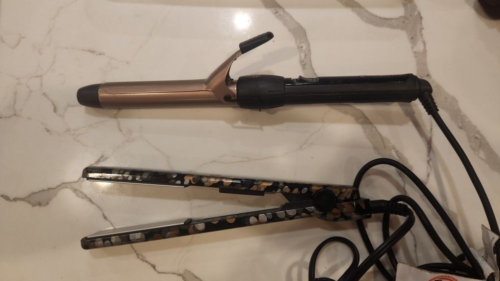 Hair Curling Iron and Straightener