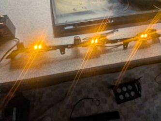 OEM Toyota Tundra Raptor Lights w/ Amber TRD lights