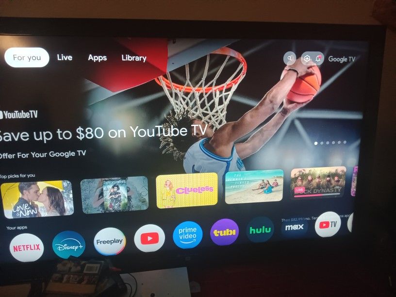 Element JBL Flat Screen T.V.