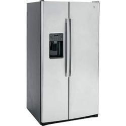 The Home Depot
https://offerup.com/redirect/?o=aHR0cHM6Ly93d3cuaG9tZWRlcG90LmNvbQ==
GE 25.3 cu. ft. Side by Side Refrigerator Stainless Steel