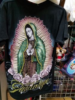 Playeras san miguel arcanjel y la virgen de guadalupe