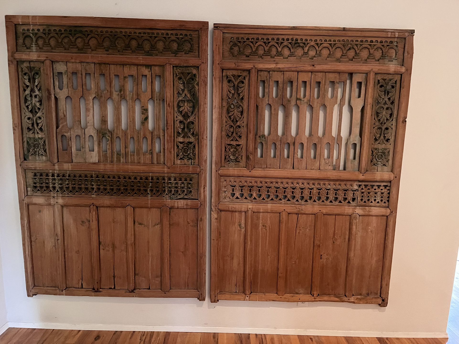 Javanese Wall Panels Traditional “Gebyok”
