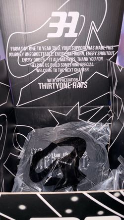 Thirtyone Hats 2 year anniversary drop