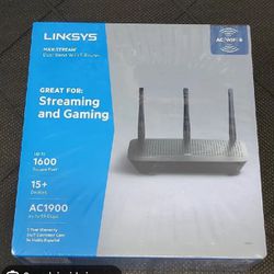 LinkSys AC1900 WiFi 5 Wireless Router Max-Stream Dual-Band SEALED In Box