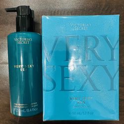 New Victoria’s Secret Very Sexy Sea Lotion And Perfume Size 1.7 Oz.