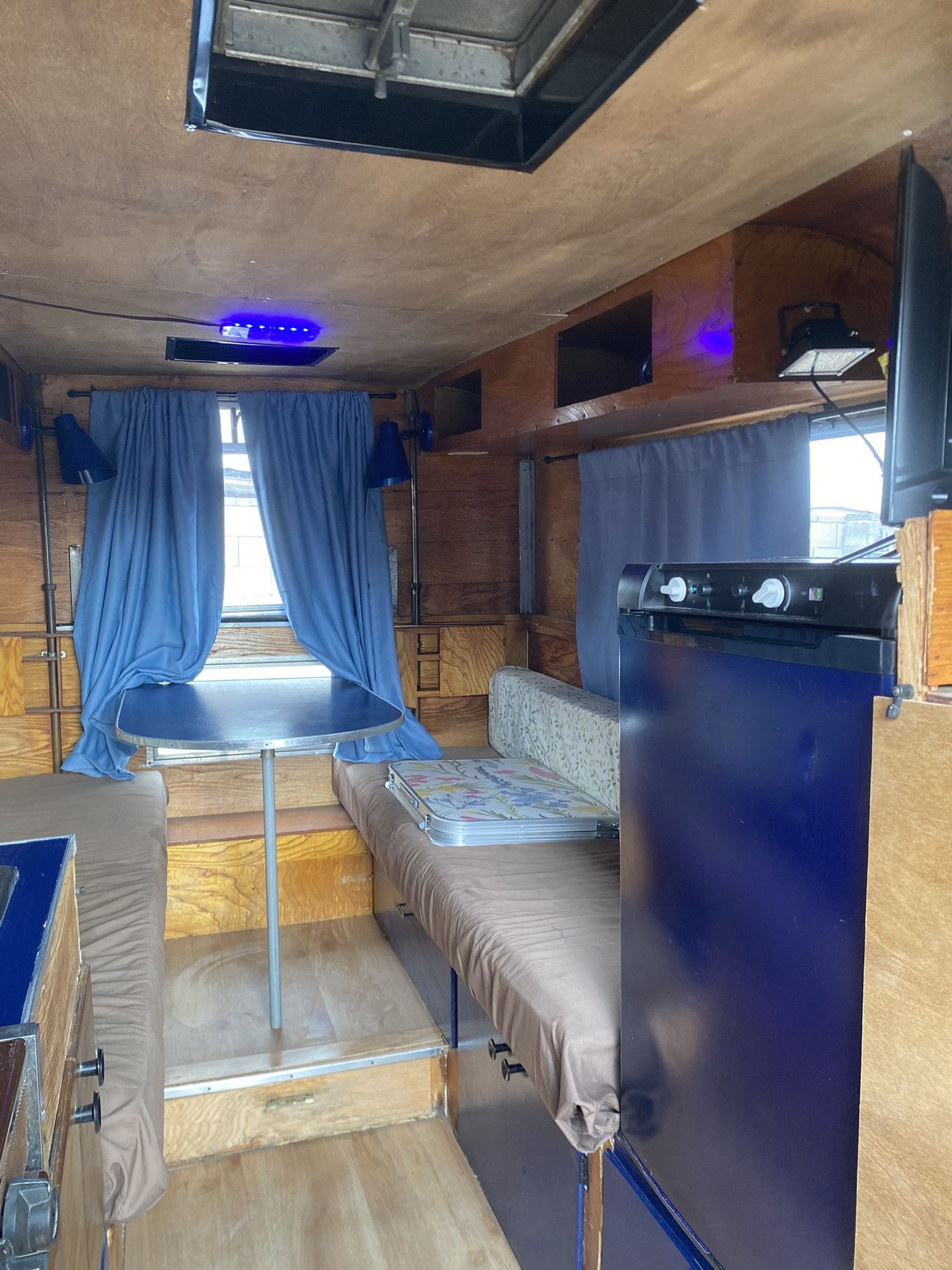 1958 Camper And Trailer
