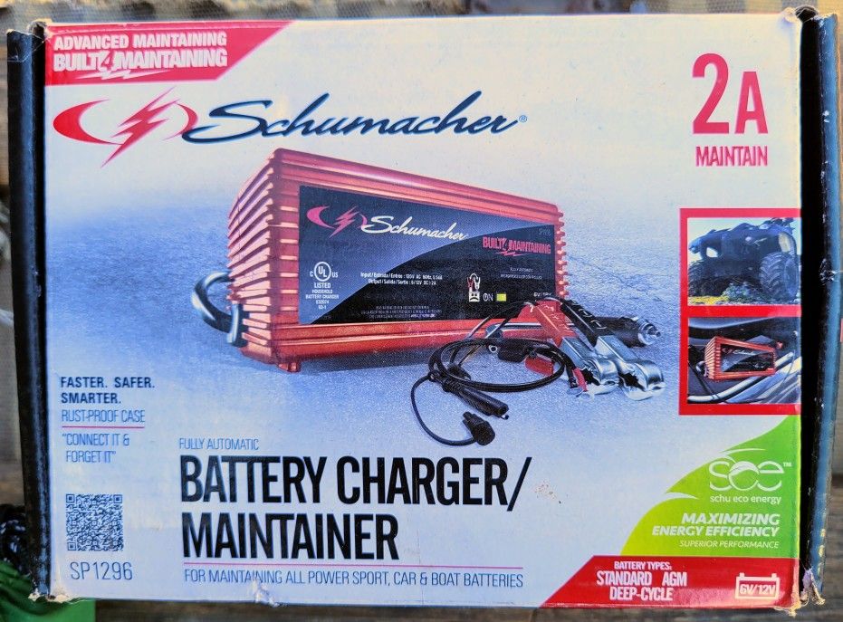 Schumacher 2amp Battery Charger & Maintainer
