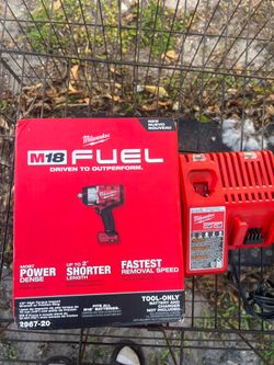 Milwaukee M18 fuel 2967-20 Brand New Sealed 1/2’ high torque impact wrench.