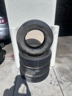 St225-75R16 trailer used tire Firestone good condition