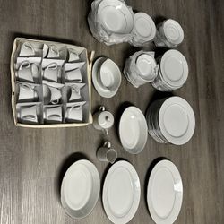 Noritake Tahoe Fine China 91 Pieces