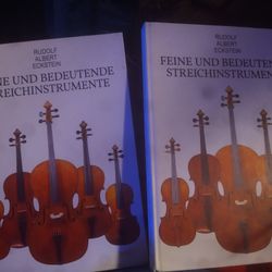 Feine Und Bedeutende Streichinstrumente By Rudolf Albert Eckstein