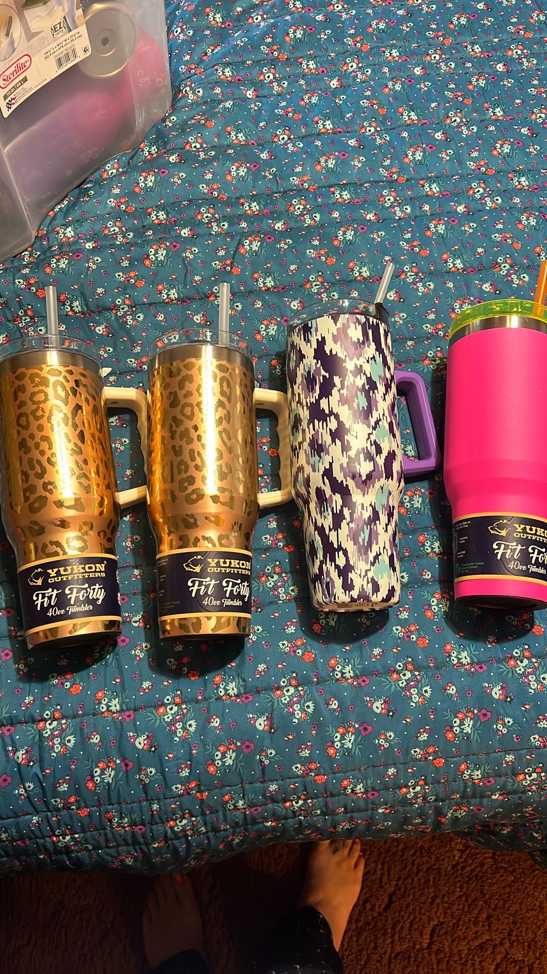 40 Oz Insulated Cups With Handles