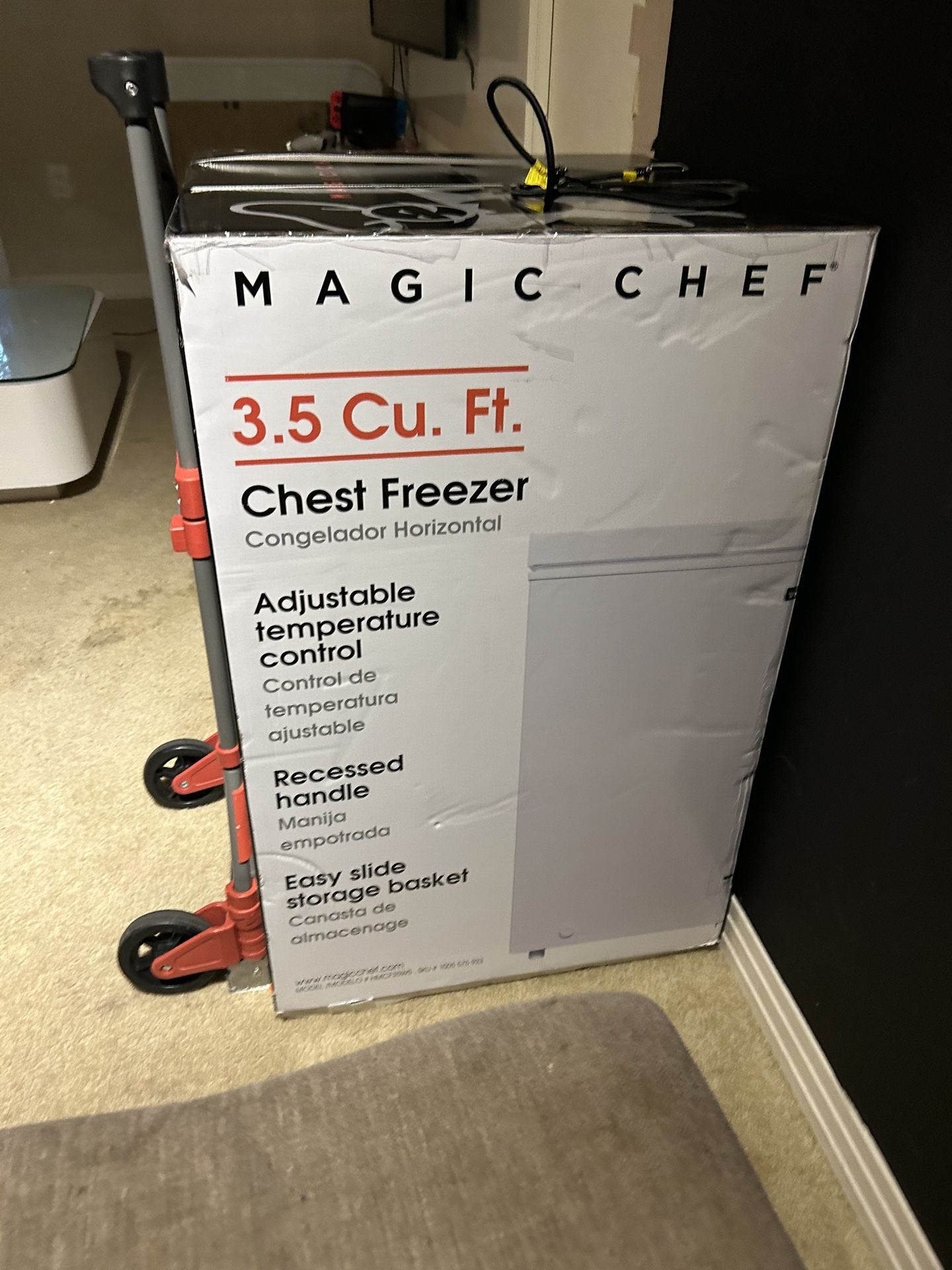 Brand New Magic Chef Chest Freezer