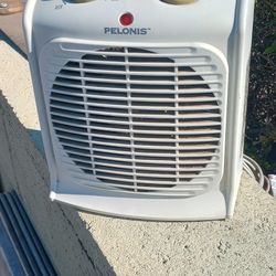 Electric Heater Small Pelonis Brand 