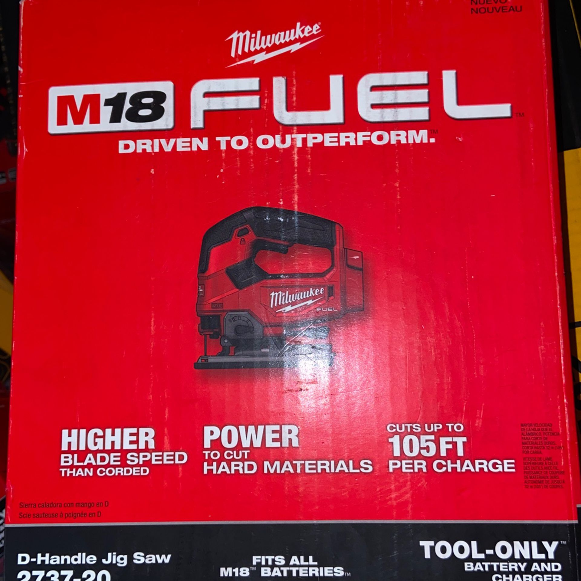 Milwaukee New Tool Only