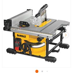 Brand New Dewalt Job Site Table Saw Unopened 