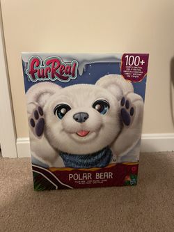 FurReal Polar Bear Cub Interactive Plush Toy