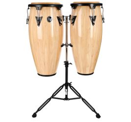 Sett LP brand drum set and stand $550  for both of them and the base