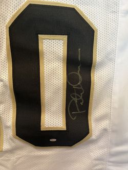 Pete Werner signed New Orleans Saints jersey. New condition, authenticated 