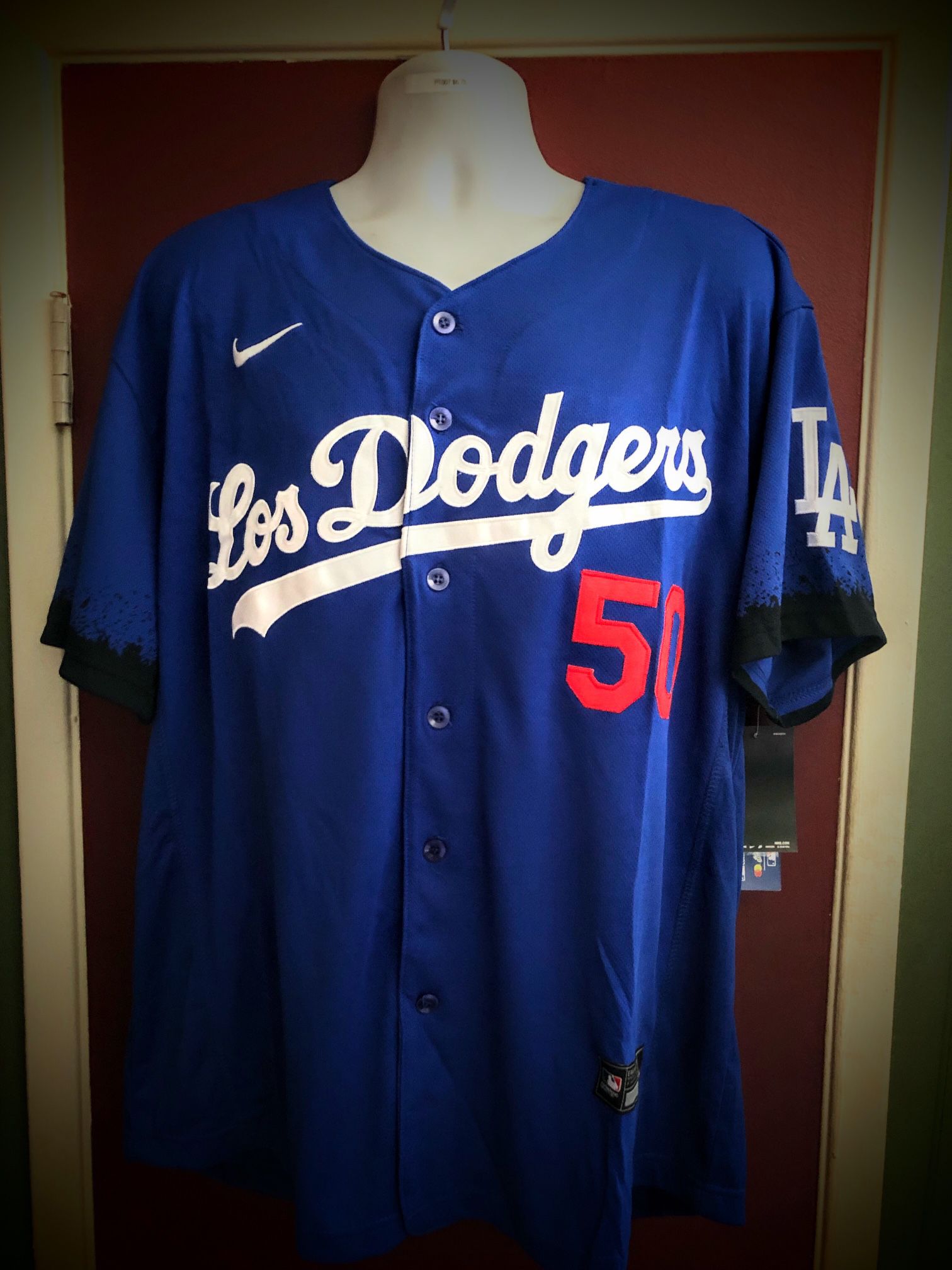 Los Angeles Dodgers #50 Mookie Betts MLB Jersey - M.L.XL.2X.3X