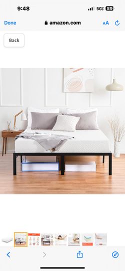 PrimaSleep King Mattress, 9 Inch Gel Memory Foam Mattress, Gel Infused for Comfort and Pressure Relief, CertiPUR-US Certified, Bed-in-a-Box, Medium Fi