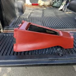 Corvette C3 Shift Console Housing Red 1(contact info removed)