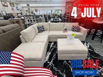 SECTIONAL WITH OTTOMAN