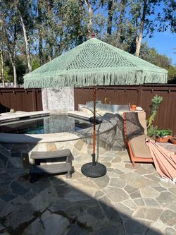 Outdoor umbrella from world market