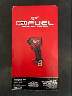 M18 FUEL 18V Lithium-Ion Brushless Cordless 1/4 in. Hex Impact Driver (Tool-Only)
