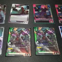 Gundam Cards For Sale/trade