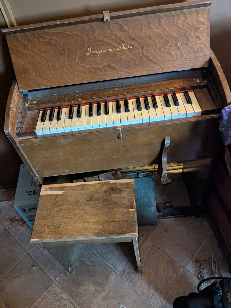 Organ Very Vintage Does Not Use Electricity Pedal Organ